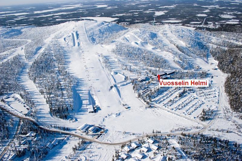 Vuosselin Helmi Apartments Ruka Pokoj fotografie