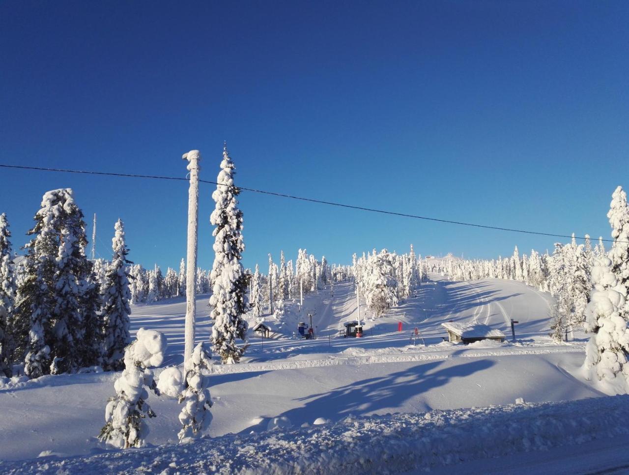 Vuosselin Helmi Apartments Ruka Exteriér fotografie
